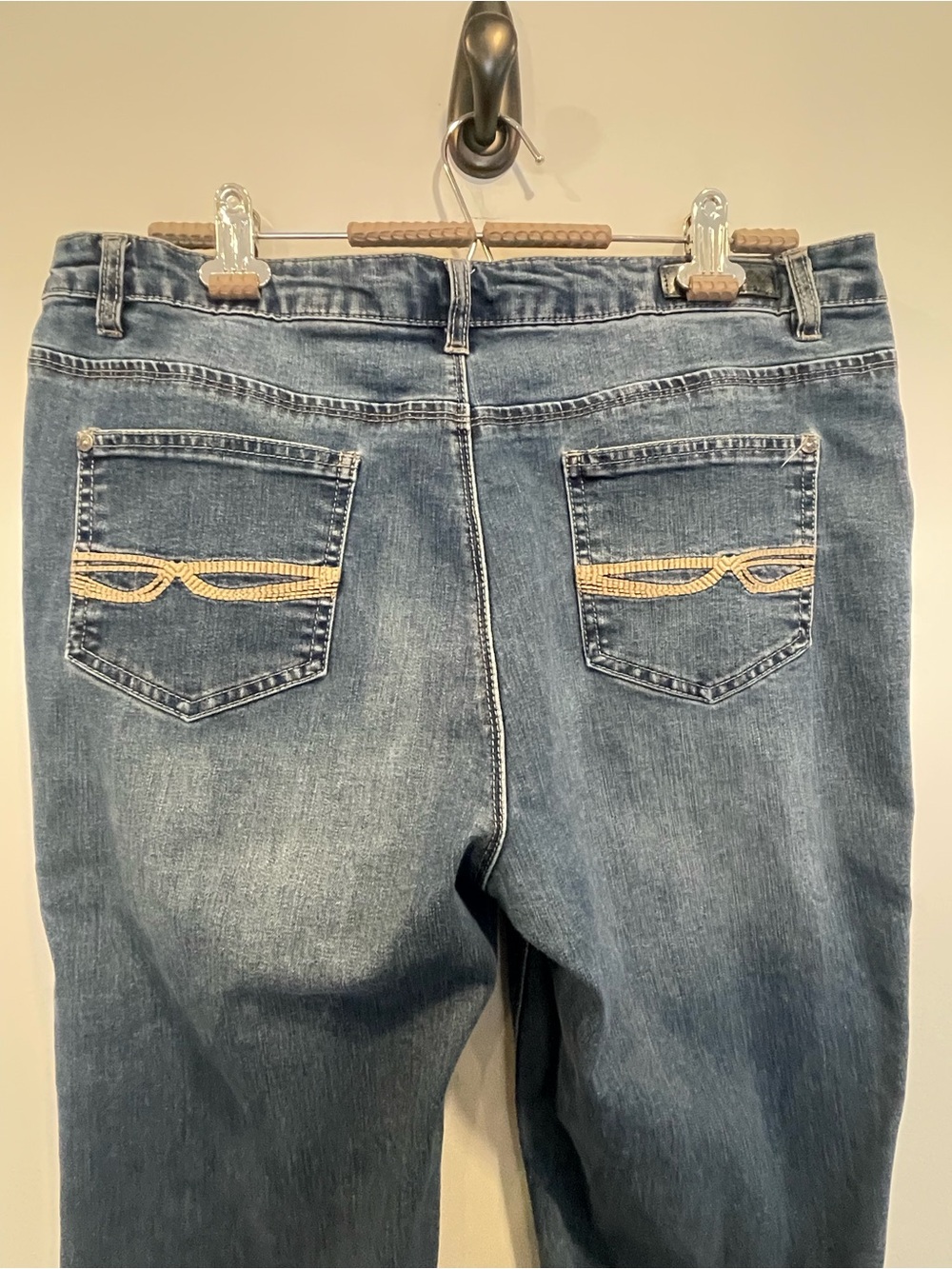Buffalo David Bitton Women's Boot Cut Jeans in Medium Blue - Picture 4 of 11